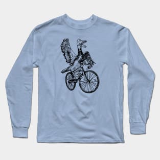 SEEMBO Duck Cycling Bicycle Cyclist Bicycling Biking Bike Long Sleeve T-Shirt